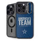 NFL Dallas Cowboys Team Motto iPhone 15 Pro Kickstand Case